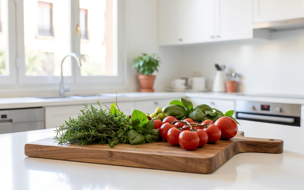 Ingredienti locali e stile di vita mediterraneo