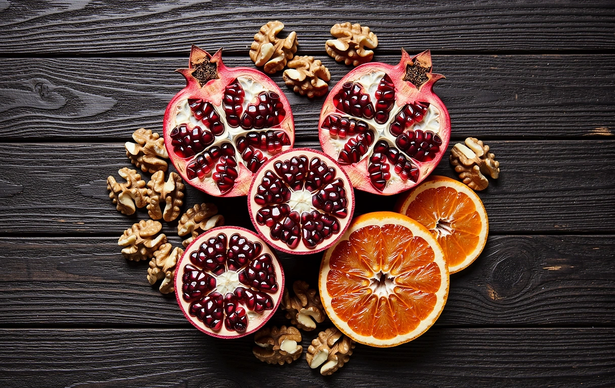 Frutta e ingredienti stagionali invernali